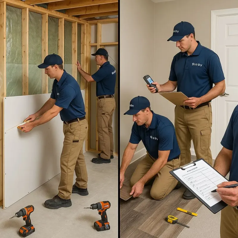 Repairs and Reconstruction process in Wauconda, IL