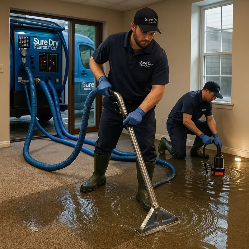 Water Extraction and Removal process in Wauconda, IL